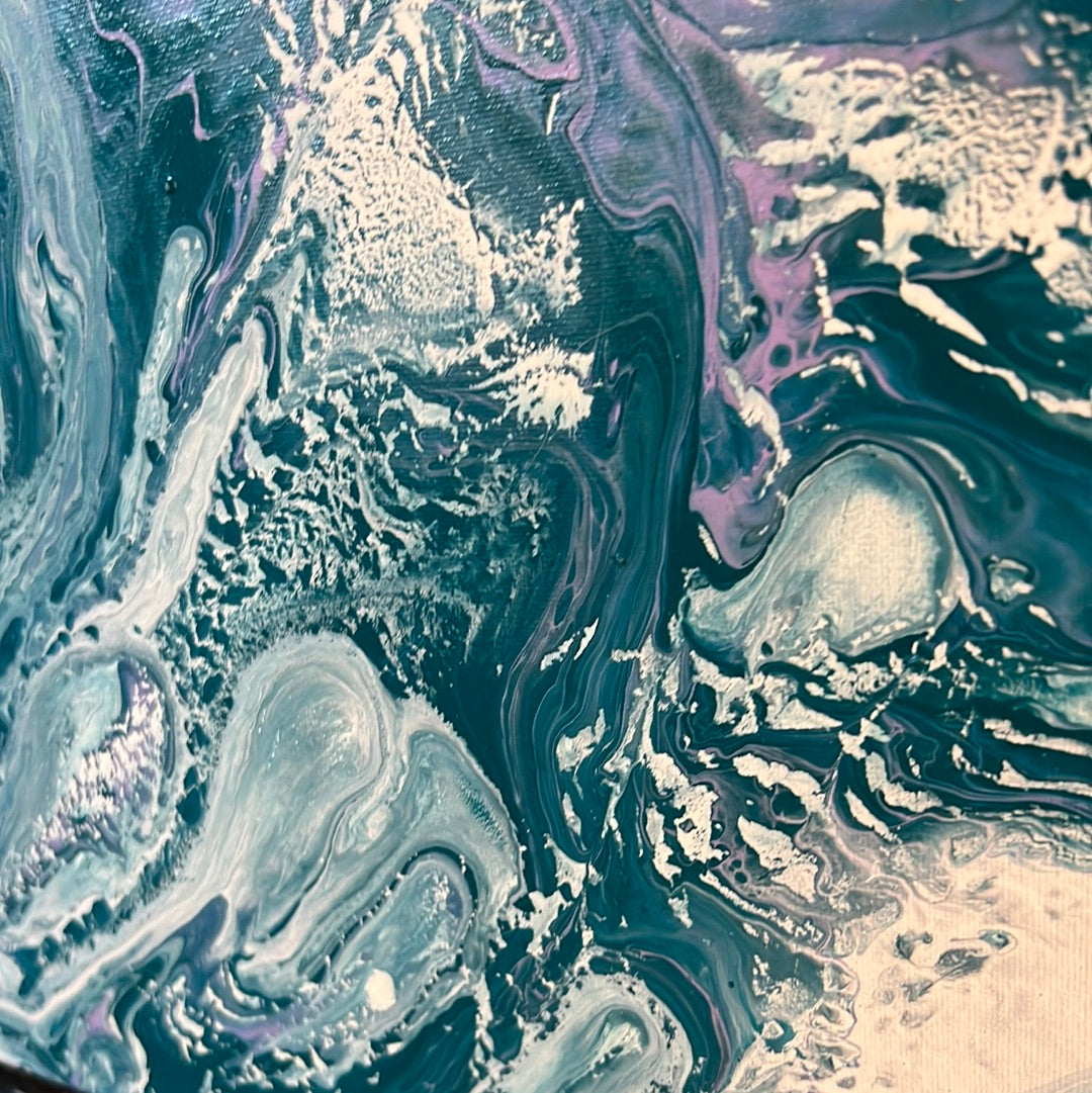 Energy Exchange - Rippling Tides Dynamic Canvas Art