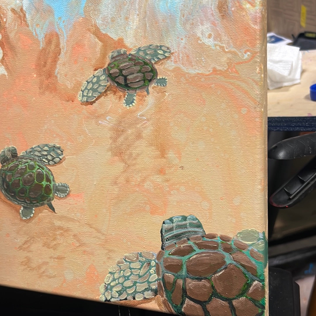 Black Light Turtle Hatch - Magical Night Beach Experience