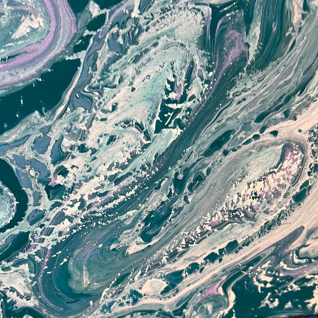 Energy Exchange - Rippling Tides Dynamic Canvas Art