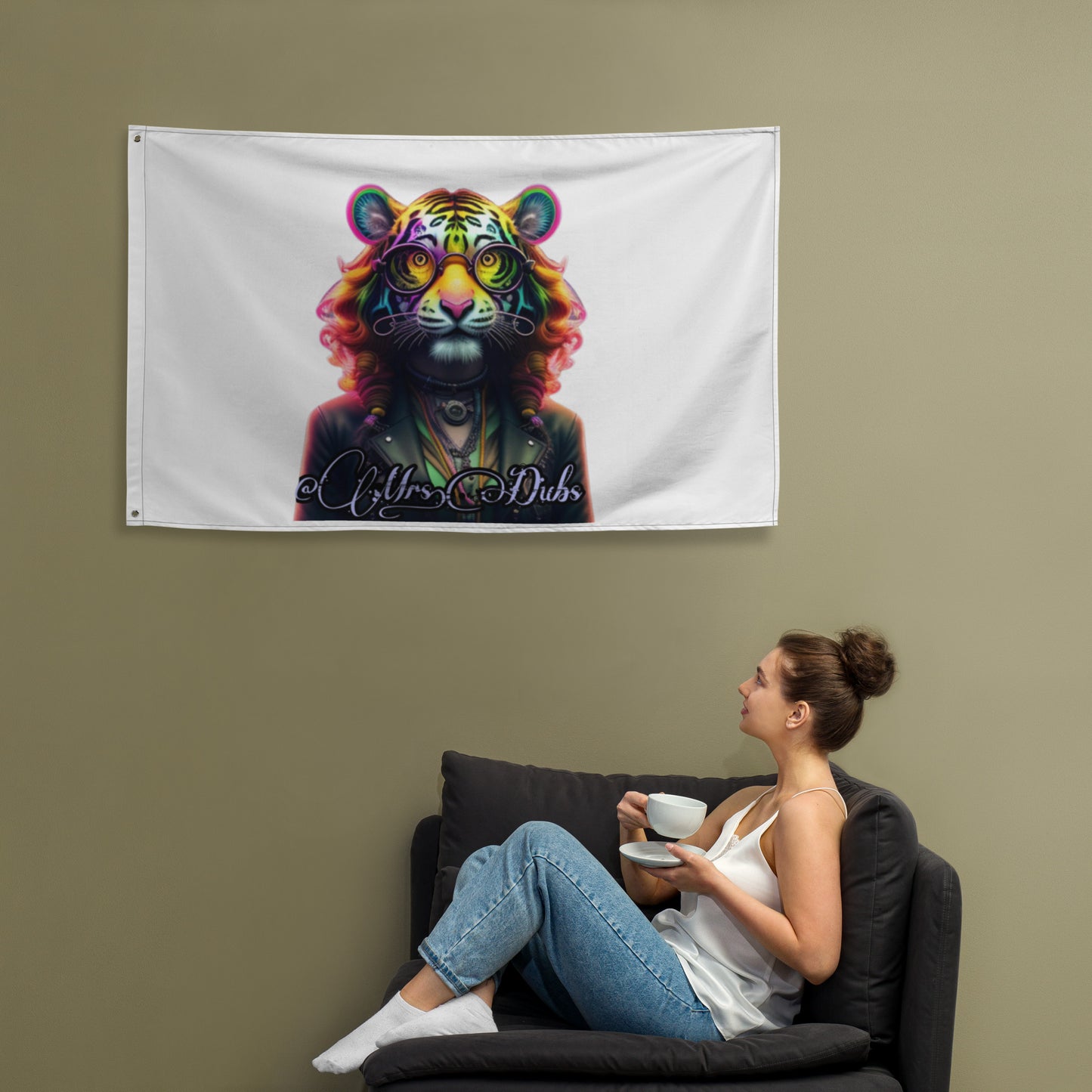 Mrs Dubs Tigress Flag