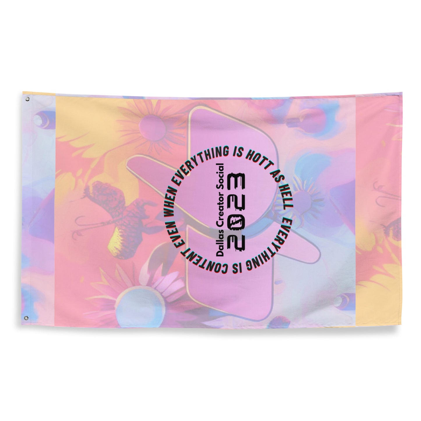 Heat up Meet Up Flag