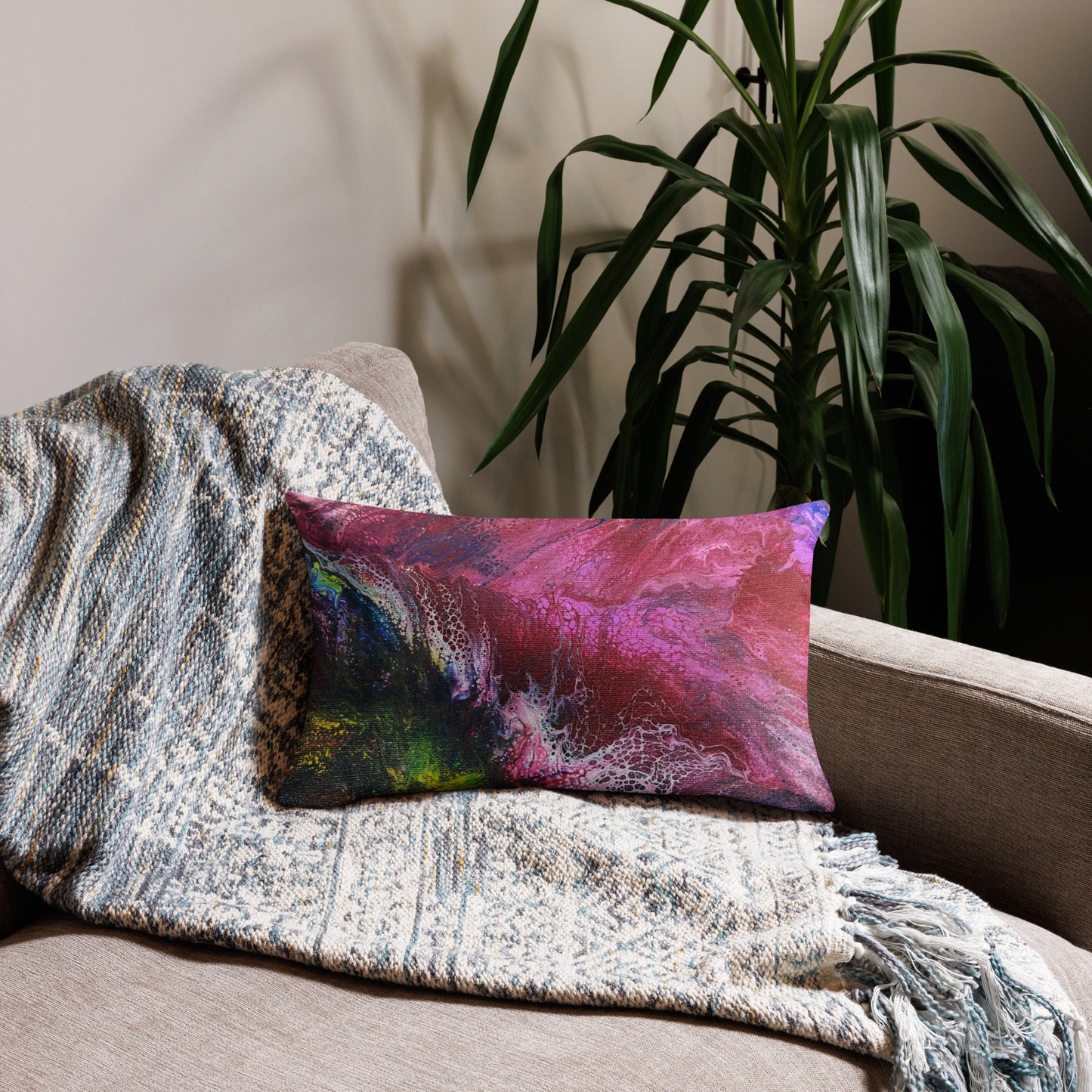 Peacock Pillow