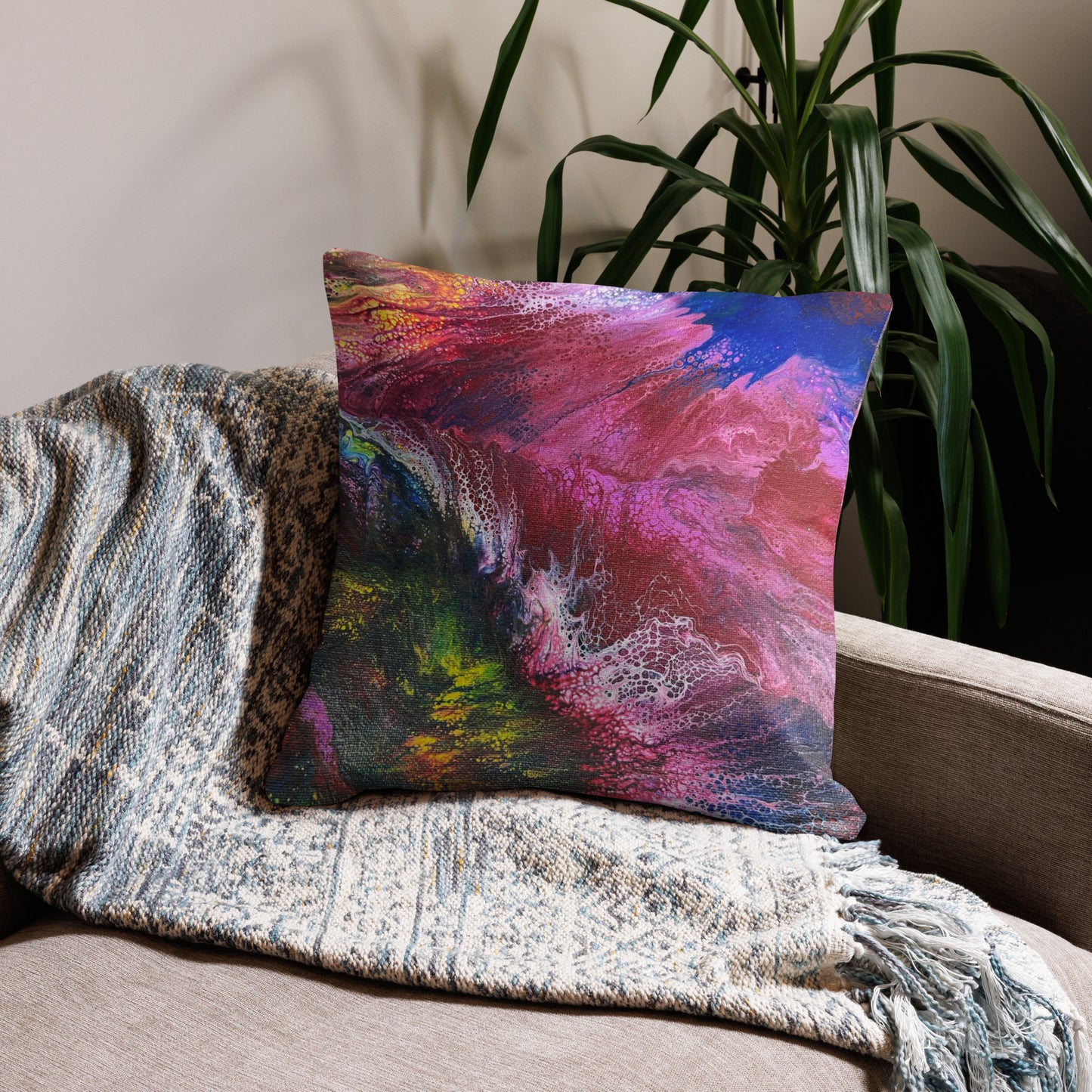 Peacock Pillow