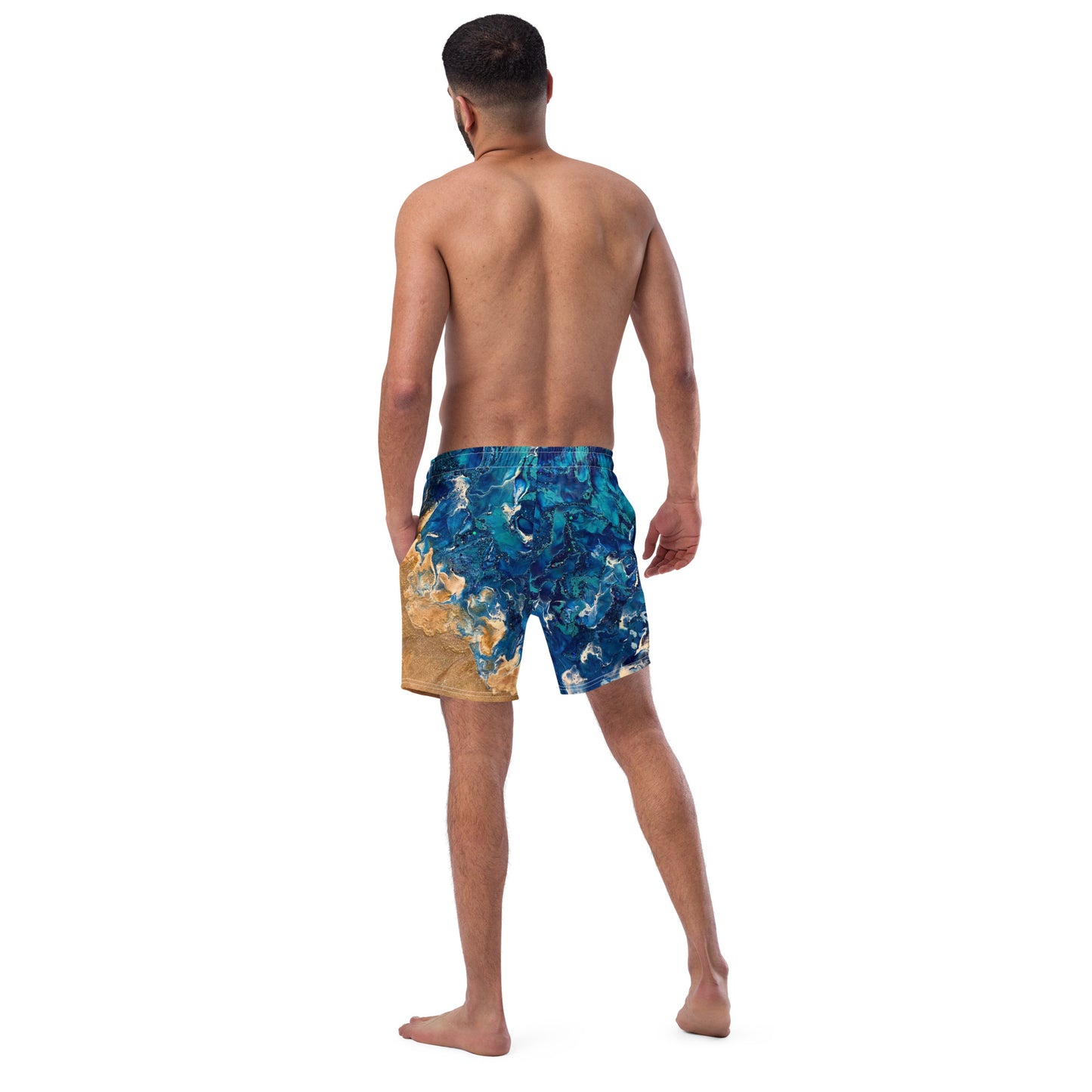 Deep Blue Sea Men's swim trunks