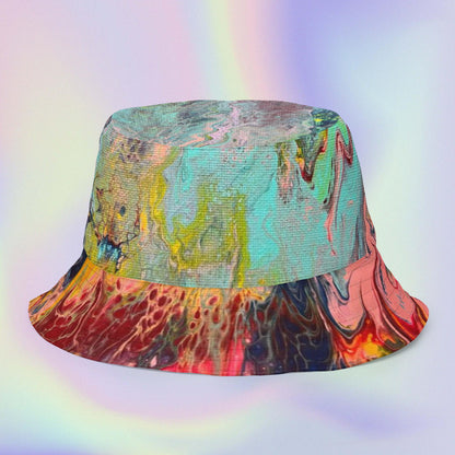 Pride Eruption Reversible bucket hat