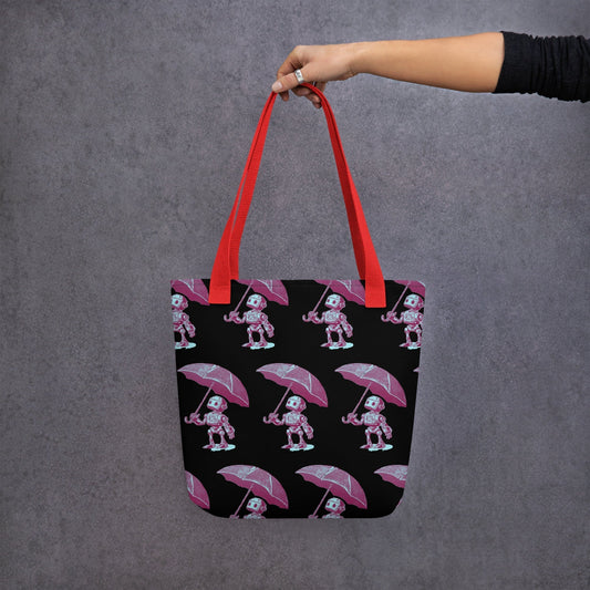 Black Tote Bag - With bolt Voltage