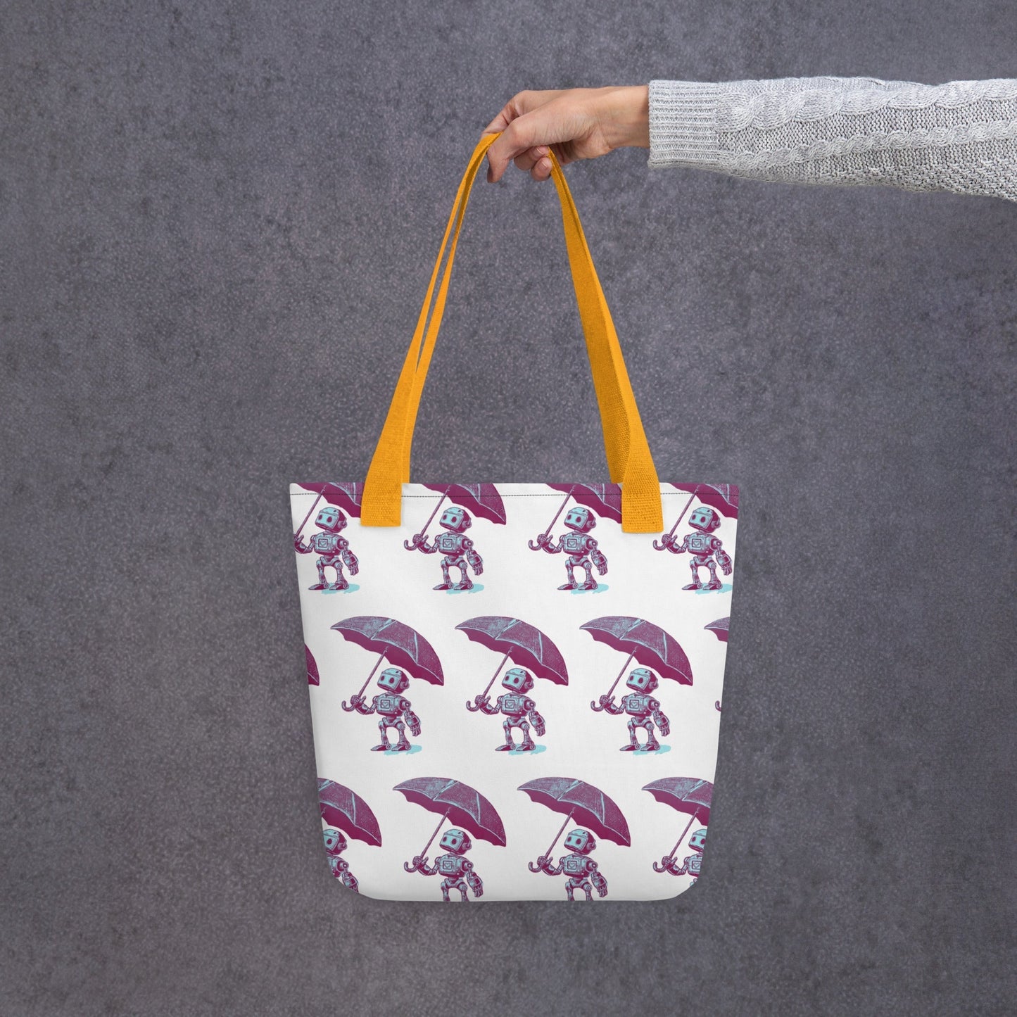 White Bolt Tote bag