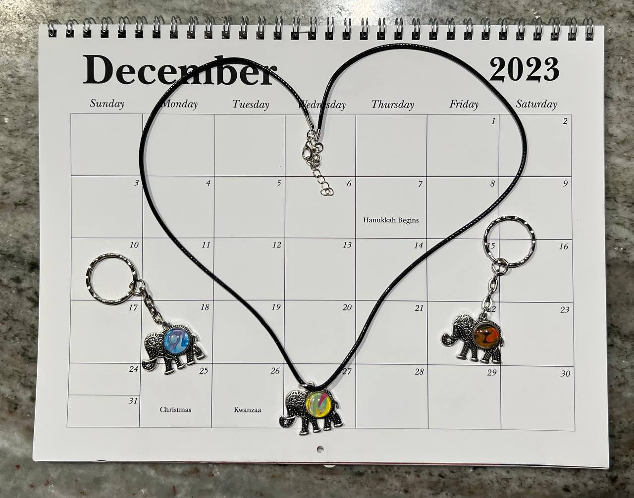 Elephant Necklace (Rope)