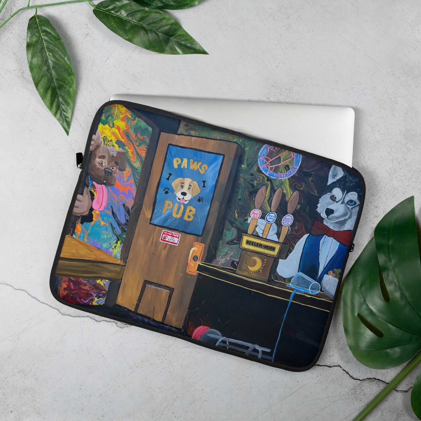 Get To Waggin Laptop Sleeve