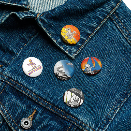Product mockupPins - Bolt Voltage Set of Pins #1, Scratch & UV Resistant