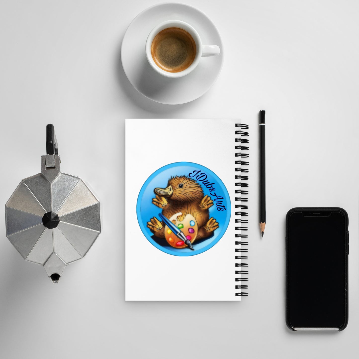 Brilliant Creation Spiral notebook