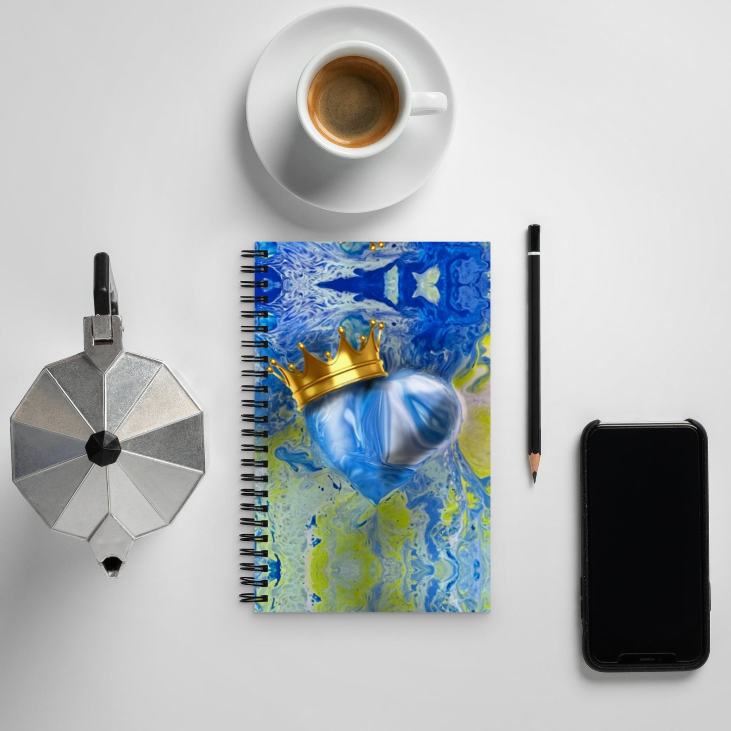 Royal Heart notebook