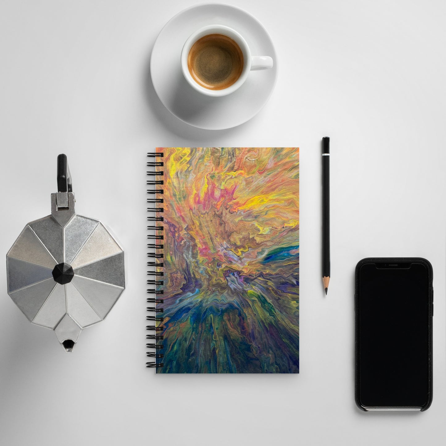 Brilliant Creation Spiral notebook