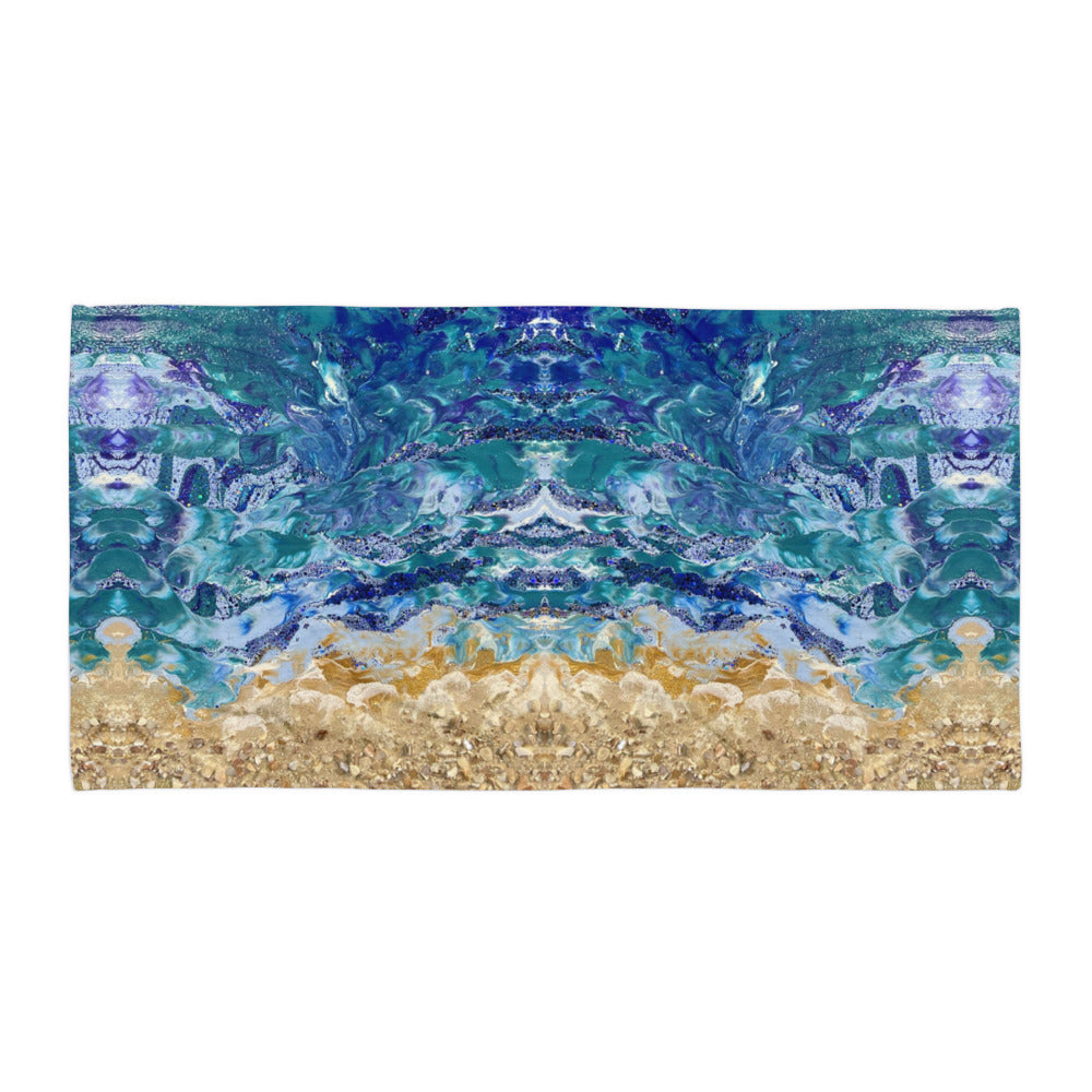 Crashing waves Towel
