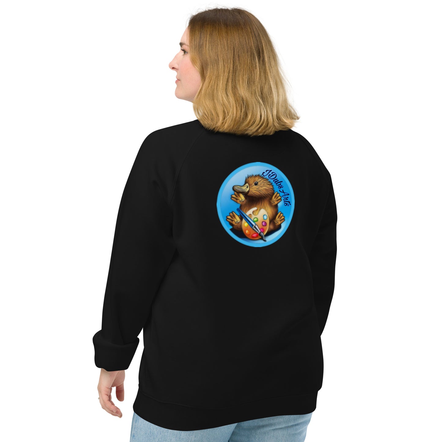 Get To Waggin raglan sweatshirt