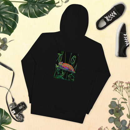 Embroidered Karmic Chameloen hoodie