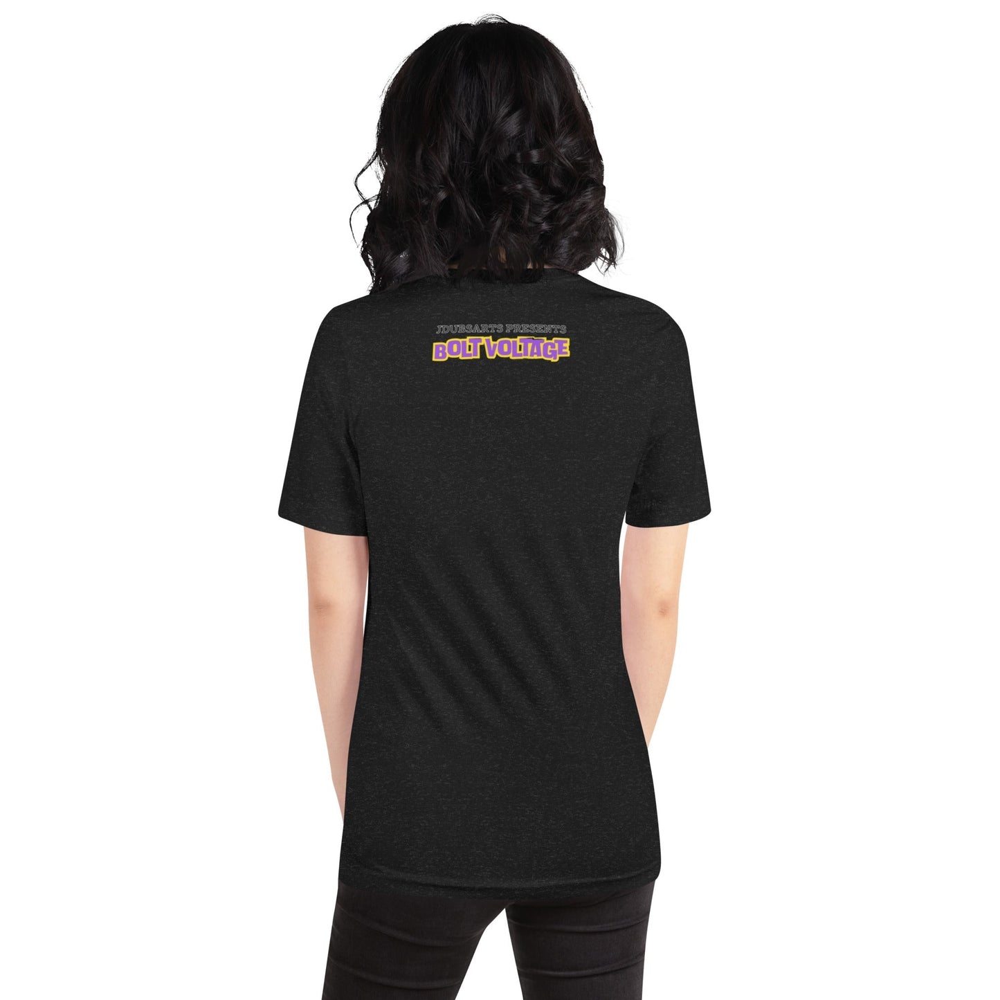 Comfortable t-shirt - Bolt with Umbrella by Bolt Voltage