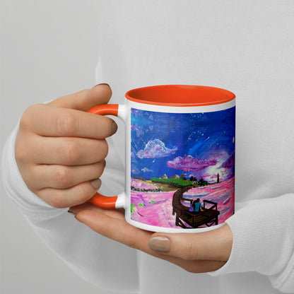 Mystic Bay Mug with Color Inside