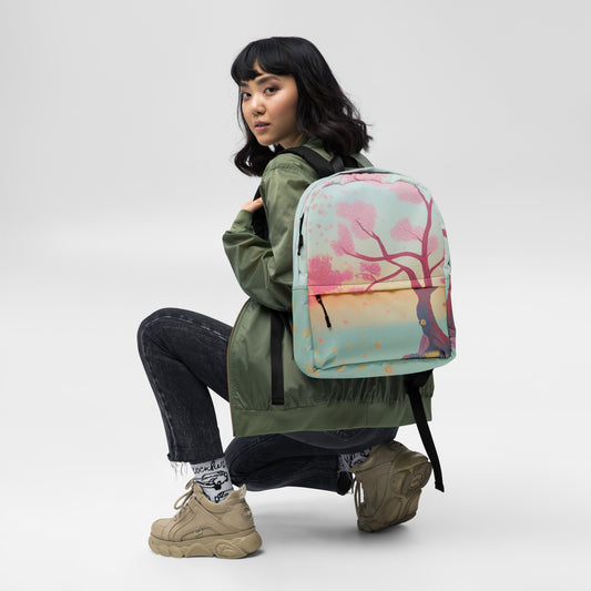 Pink sunset Backpack