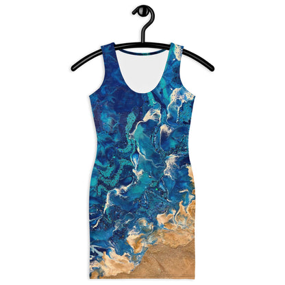 Slashing Waves Cut & Sew Dress