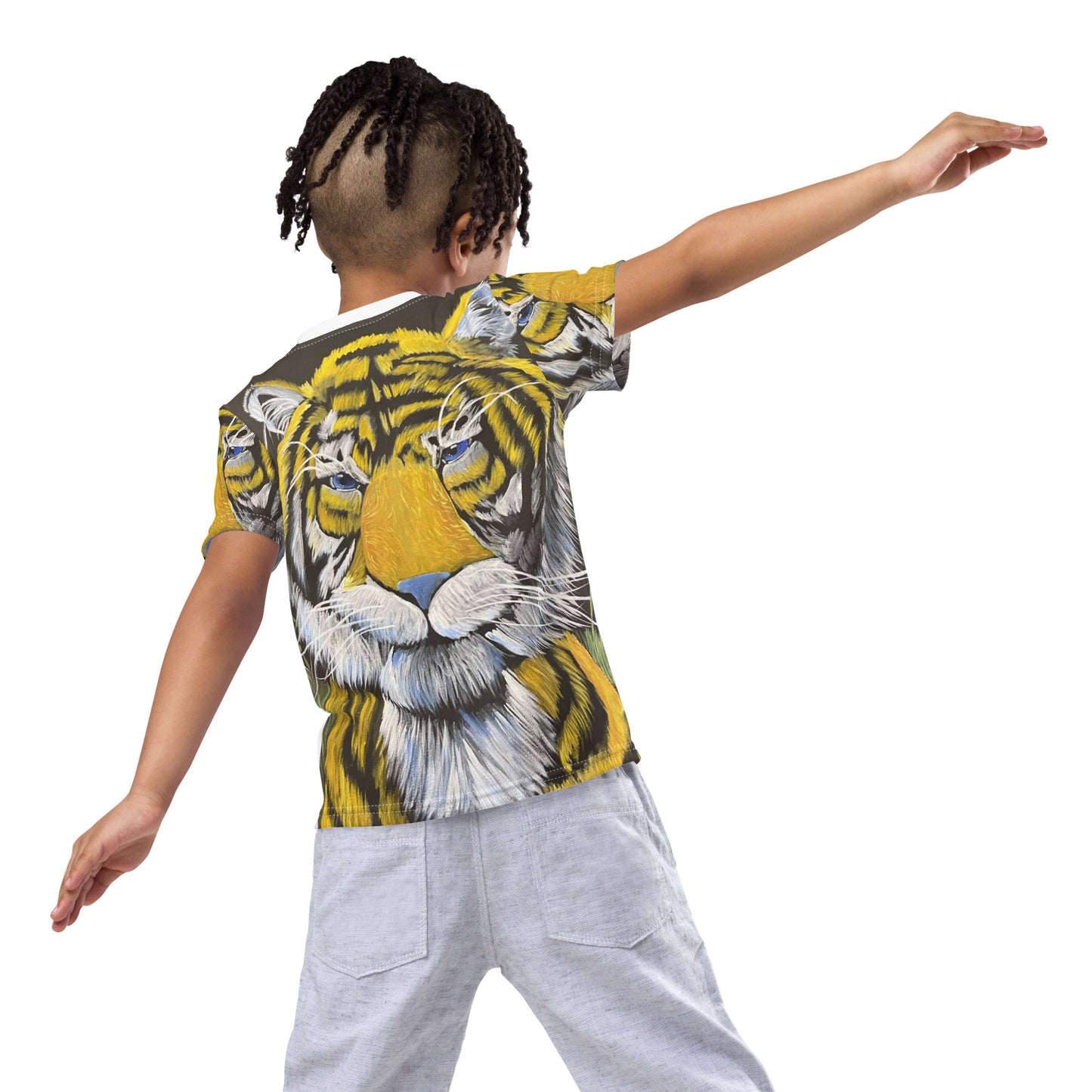 Tiger Kids crew neck t-shirt