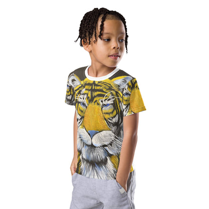 Tiger Kids crew neck t-shirt