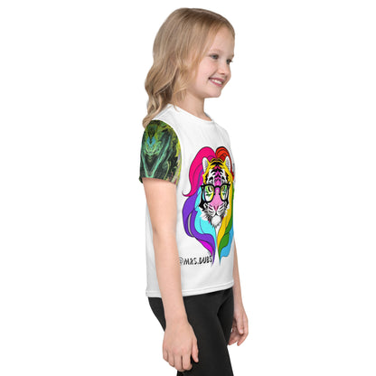 Mrs.Dubs  Be Colorful Kids crew neck t-shirt