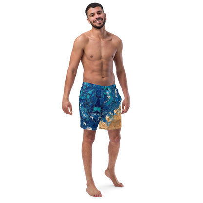 Deep Blue Sea Men's swim trunks