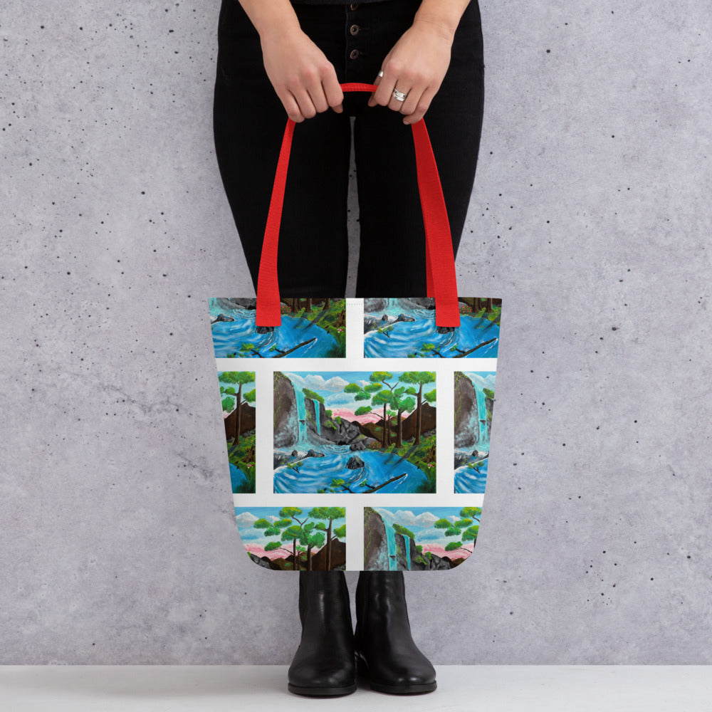 "The Grotto" Tiled Tote bag
