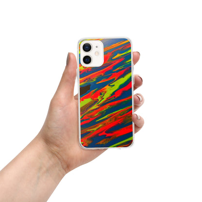 Rainbow Neon Splater Case for iPhone®