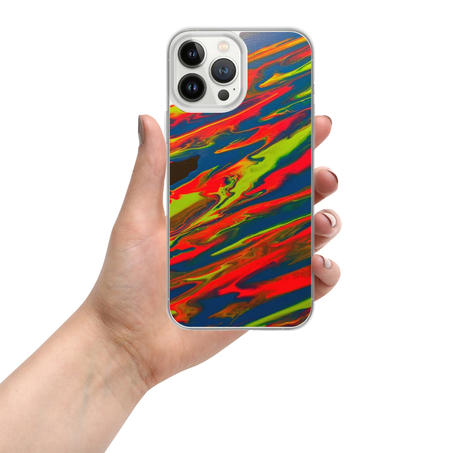 Rainbow Neon Splater Case for iPhone®