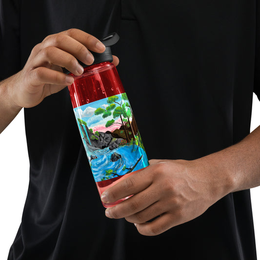 "The Grotto" Sports water bottle