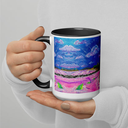 Mystic Bay Mug with Color Inside